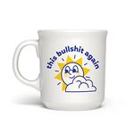 Genuine Fred This BS Again, Say Anything Mug, Multicolor, 16 Ounces