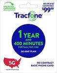 Tracfone $99.99 Basic Phone Plan, 4