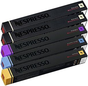 Nespresso Selección de café sin cafeína - 50 cápsulas