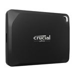 Crucial X10 Pro 2TB Portable External SSD, Up to 2100MB/s Read and 2000MB/s Write, External Solid State Drive, USB-C 3.2, PC and Mac, Dust and Water Resistance -CT2000X10PROSSD902