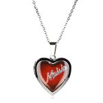 Stands Out, Supplying Outstanding Gifts Maisie Girls Personalised Name Heart Shaped Mood Locket Pendant Kids Necklace