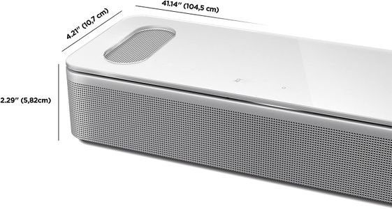 Bose Smart Soundbar 900 – Wireless Dolby Atmos, White