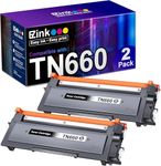 E-Z Ink (TM) Compatible Toner Cartridge Replacement for Brother TN660 TN-660 TN 660 TN630 Compatible with HL-L2300D HL-L2380DW HL-L2320D DCP-L2540DW MFC-L2700DW MFC-L2685DW Printer (2 Black)