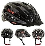 AWE AWEAir FREE 5 YEAR CRASH REPLACEMENT* In Mould Adult Mens Cycling Helmet 58-61cm Black, Carbon