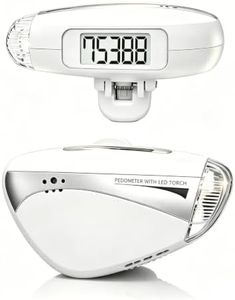 3-in-1 Step Counter & Personal Safety Alarm Keychain for Women, 110dB Self Defense Siren with Pedometer and LED Light, Daily Walking Running Gear, College Essentials, Unique Gifts for Teen Girls