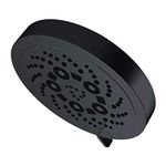 Speakman S-6000-MB Vector Multi-Function High Pressure Matte Black Shower Head, 2.5 GPM Adjustable, 5 Settings, Stainless Steel