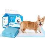 Nobleza 20pcs 60x40cm Ultra Absorbent Leakproof Dog and Puppy Training Pads, Pet Toilet Pee Pads Small Size with Anti Slip