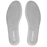 riemot Memory Foam Insoles for Men and Women,Replacement Shoe Inserts for Sports Shoes,Trainers,Sneakers,Work Boots and Walking Shoes,Comfort,Cushioning Grey Men 7 UK/41 EU