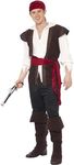 Smiffys Pirate Costume, Brown, M - 