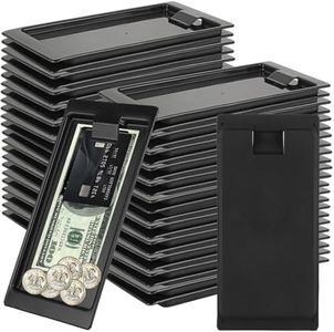 LDXDRU 32Pcs Check Presenters for Restaurants, Check Holders, Check Holder Tip Trays Guest Receipt Holder Waitress for Receipts, Cash, Credit Cards