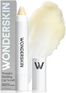 Wonderskin 3-in-1 Lip Scrub Exfoliator & Moisturizer, Lip Exfoliator Scrub, Hydrating Balm for Soft, Nourished, Flake-Free Lips with One-Step Prep, 0.10oz