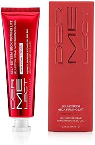 Dermelect Self-Esteem Neck Firming Lift Professional for Neck - Anti Aging Cream with Agefinity, Squalene, Green Tea Toning Hydrating Firming Treatment for Crepey Sagging Skin, Tech Neck 2 oz