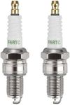 Car Spark Plug F6RTC, Spark Plug Replacement for Ngk BP6ES, Bosch W6D, Champion N9YC, Denso W20EP IW20 High Performance OEM Spark Plugs for Cars, Motorcycles, and Small Engines (2 Pack)