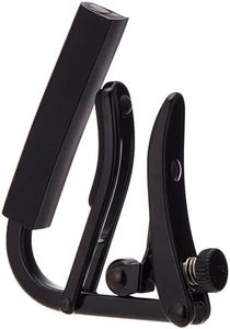 Shubb Capo Noir Series GC-20AK (C1K) Acoustic Guitar Capo - Black Chrome