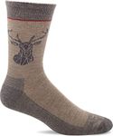 Sockwell Men's Tender Foot Crew Sock, Khaki - M/L