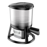 Evolution Aqua EvoFeed Automatic Fish Feeder – Outdoor Auto Food Dispenser with Timer – Battery Powered Device for Feeding in Koi Ponds and Garden Ponds