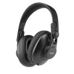 AKG K361-BT Bluetooth Studio Headphones, Over-Ear Closed-Back Design for Professional Performance, Foldable with 3 position hinges, 28 hour battery life, Built in Microphone, Earcup Gesture Controls