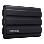 Samsung T7 Shield Portable SSD 1TB, USB 3.2 Gen2 External SSD, Up to 1,050MB/s, Rugged, IP65 Water & Dust Resistant, for Photographers, Content Creators and Gaming, Mac Compatible, MU-PE1T0S, Black