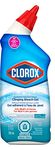 Clorox Toilet Bowl Cleaner, Clinging Gel with Bleach, Ocean Mist Scent, 709 mL