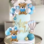 LaVenty 17 PCS Luxury Blue Bear Cak