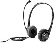 HP 3.5mm Stereo Wired Business Headset, Customer Service Headset with Microphone for Laptop/Desktop/PC/MAC