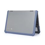 mCover Hybrid Case Only Compatible for 11.6" Lenovo Chromebook 100E Gen 3 / 300E G3 / 500E G3 Laptop (NOT Compatible for Other Lenovo Models) (Blue)