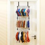 Hat Organizer for Baseball Caps with 30 Clips, 3 in 1 Combinable and Detachable Cap Holder Organizer, Hat Rack for Door & Closet Organizer & Wall Hanger, Metal Hats Storage for Men, Boy, Women
