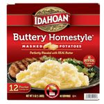 Idahoan Buttery Homestyle Mashed Potatoes, 8 pk. Net Wt 32 oz