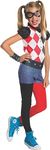 Rubie's Costume Co Kids DC Superhero Girls Harley Quinn Costume, Medium, Multi-Colored