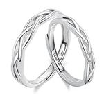 ANAZOZ Promise Rings for Couples, W