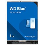 WD Blue 1TB Mobile Hard Drive - 5400 RPM Class, SATA 6 Gb/s, 128 MB Cache, 2.5" - WD10SPZX