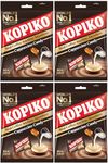 Value Bundle: Kopiko Cappucino Candy - Real Coffee Candies - Hard Candy - Candy Bulk - Bonbon - Pack of 4