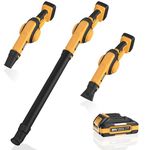 EWORK Mini Cordless Leaf Blower Up to 200 MPH Small Leaf Blower Cordless with Battery and Charger 21V Electric Leaf Blower 3 Speed Modes Battery Powered Leaf Blower Compact Blowers for Lawn Care