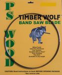 Timber Wolf 111" x 3/16" x 10 TPI Band Saw Blade Made by PS Wood fits Rikon 14" Deluxe Model 10-325, Reliant 16", Lobo 16", General International 15" Plus More