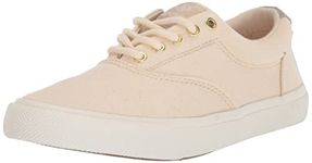 Sperry Mens Striper Ii CVO Seacycled Sneaker, Natural, 4