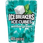 Ice Breakers Ice Cubes Sugar-Free Gum 3.24 oz. - 40 pcs - Wintergreen