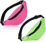 FRIUSATE Neon Fanny Pack, 80s 90s G