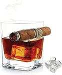 Cigar Whiskey Glass - Old Fashioned