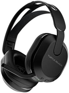 Turtle Beach Stealth 500 Wireless Amplified Gaming Headset for PS5, PS4, PC, Nintendo Switch, & Mobile – 40-Hr Battery, Bluetooth, Memory Foam Cushions, Flip-to-Mute Mic, EQ Presets – Black