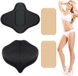 TrelaCo 4 Pcs Lipo Foam Board Set BBL Lumbar Molder AB Board Compression Abdominal Board Back Tummy Tuck Board Lumbar Supports (Black,Nude)