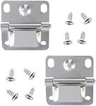 𝟮𝟬𝟮𝟯 𝙐𝙥𝙜𝙧𝙖𝙙𝙚𝙙 Replacement Coleman Cooler Hinges for Coleman ice Chest Coolers 5235 6262 6270 Stainless Steel Hinge with 8 Screws 2" x 2.125" - 2 Pack