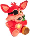 Funko Plush: Five Nights At Freddy's (FNAF) Pizza Sim: Rockstar Foxy, Multi - FNAF Pizza Simulator - Soft Toy - Birthday Gift Idea - Official Merchandise - Filling, Brides And Grooms