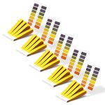 pH Test Strips, pH 1-14 Litmus Paper pH Test Strips, Universal Indicator Litmus Test Paper, Acid Alkali Test Paper, pH Test Strips for Water, Soil, Cosmetic (5)