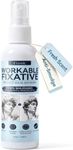 iBastic Workable Fixative Spray for Art - Low Odor Fixative Spray Preserves Original Artwork Appearance Long-Lasting Color Protection for Oil Pastel, Charcoal, Pencil Drawing, Acrylics, Sketche, 3.3OZ