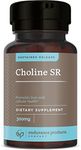 Endurance Products Choline Bitartrate Sustained Release - 300mg 60 Tablet - Promotes Brain Health, Mental Focus & Memory - Prenatal Supplement for Development & Growth - 100% Vegan & Non-GMO Co.