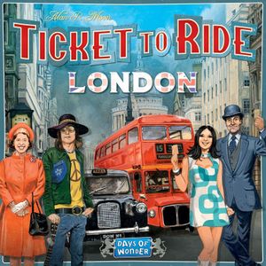Ticket to Ride London Board Game – Family Strategy Game