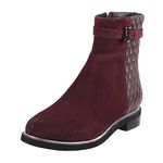 Metro Womens Synthetic Maron Boots (Size (6 UK (39 EU)) Maroon