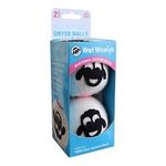 Wet Wooly Wool Dryer Balls with Power of Steam Reduce Wrinkles Soften Clothes