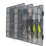 Baitium Fishing Tackle Box Organizer, Tackle Boxes With Dividers, Fishing Box, 3600 3700 Tackle Tray, Lure Organizer, Plastic Storage Organizer, Fishing Gear (3 3700 (Tray Size 13.8" x 8.9" x 1.8"))