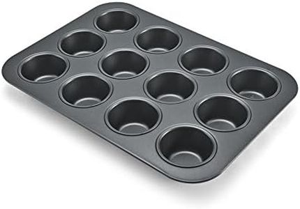 Chicago Metallic Professional 12-Cup Non-Stick Muffin Pan,15.75-Inch-by-11-Inch